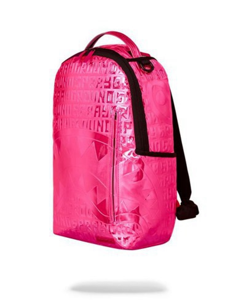 Pink Sprayground Infiniti Pink Diamond (Dlxv) Backpacks | 06814-UGJS