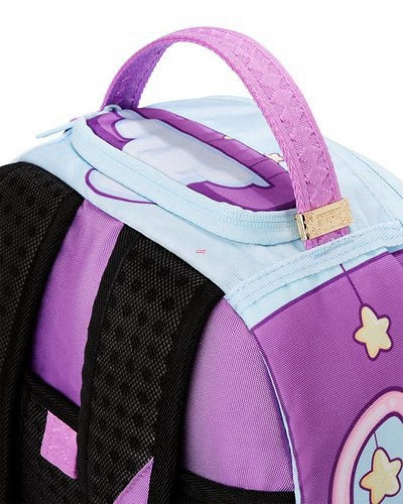 Pink Sprayground Kitty Money Napsack スプレーグラウンド (Dlxr) Backpacks | 24510-ELOP