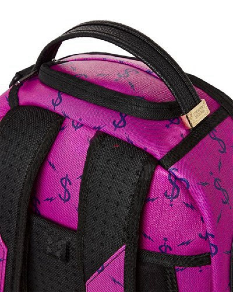 Pink Sprayground Napdragon (Dlxv) Backpacks | 09385-DBCL