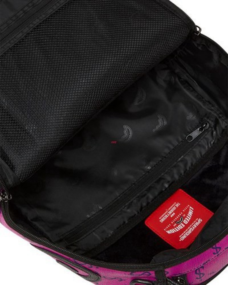 Pink Sprayground Napdragon (Dlxv) Backpacks | 09385-DBCL