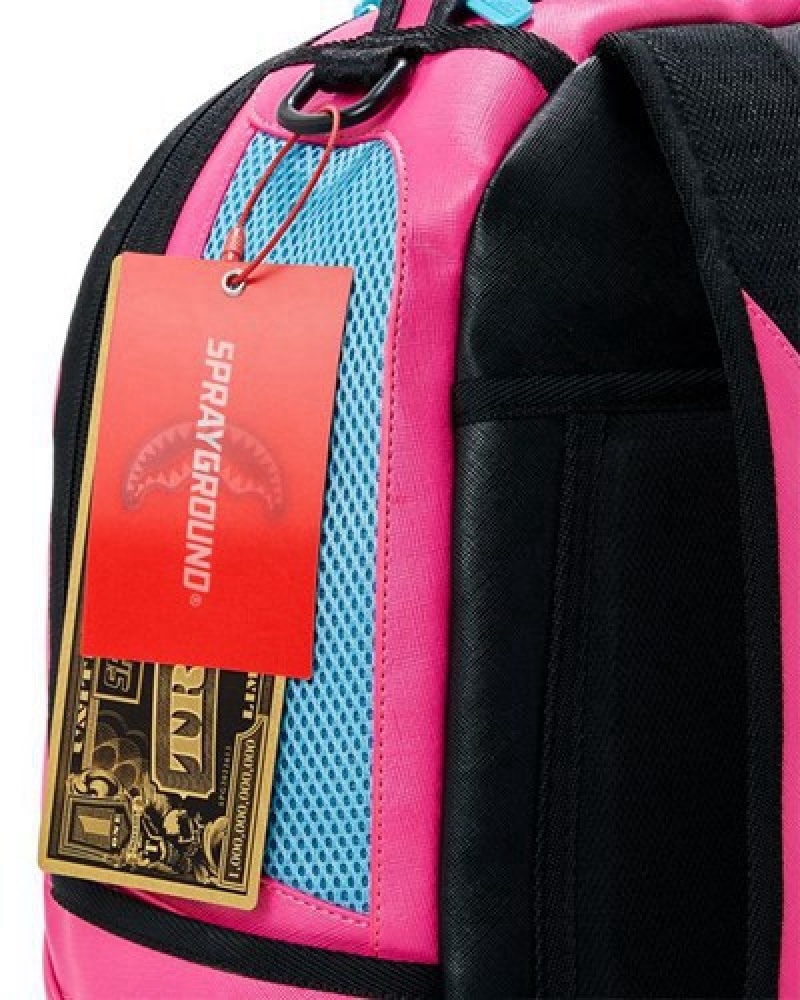 Pink Sprayground Naruto Fashion Killa (Dlxv) Backpacks | 70431-YKTW