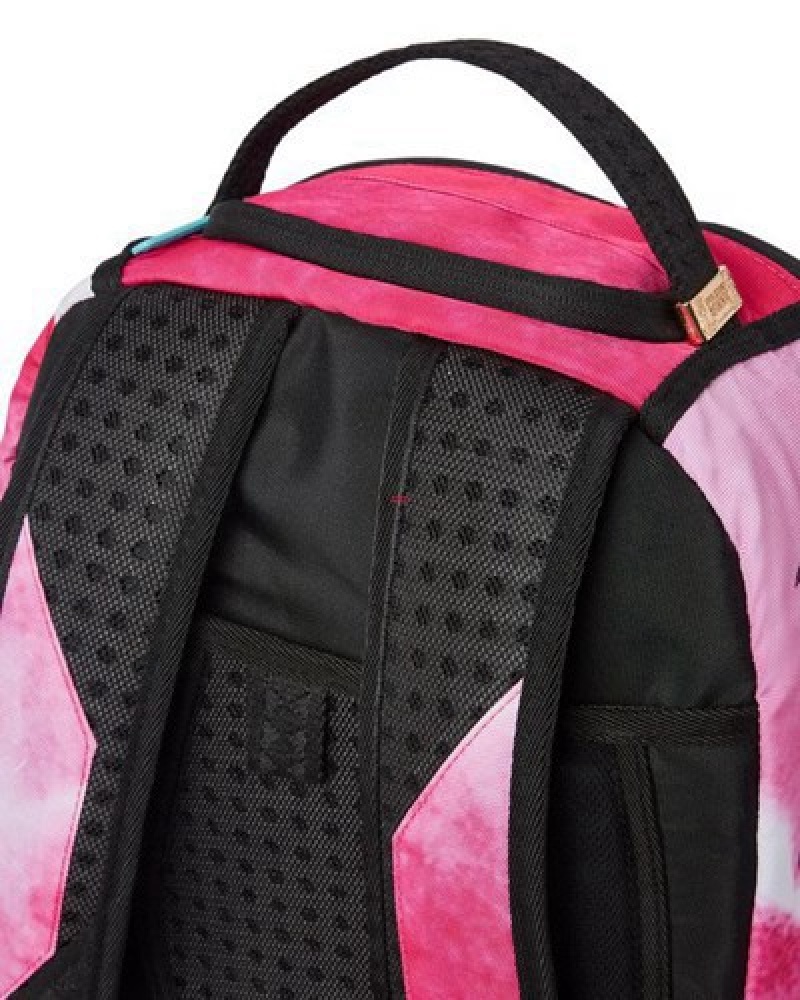 Pink Sprayground Pastel Delight (Dlxr) Backpacks | 09746-KQDE