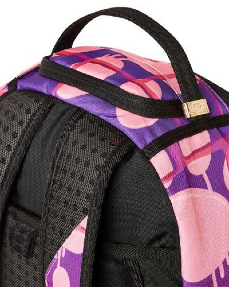 Pink Sprayground Pink Panther Furrrocious Backpacks | 59846-MHUF