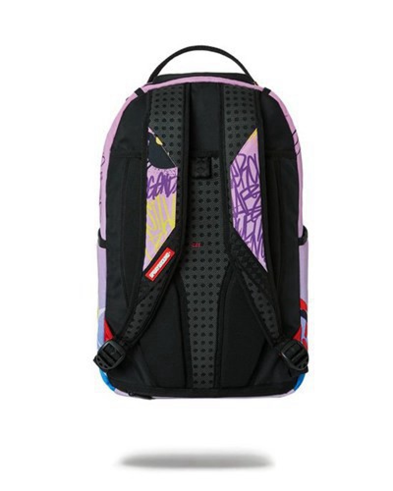 Pink Sprayground Sailor Moon On The Run Backpacks | 35402-MECP