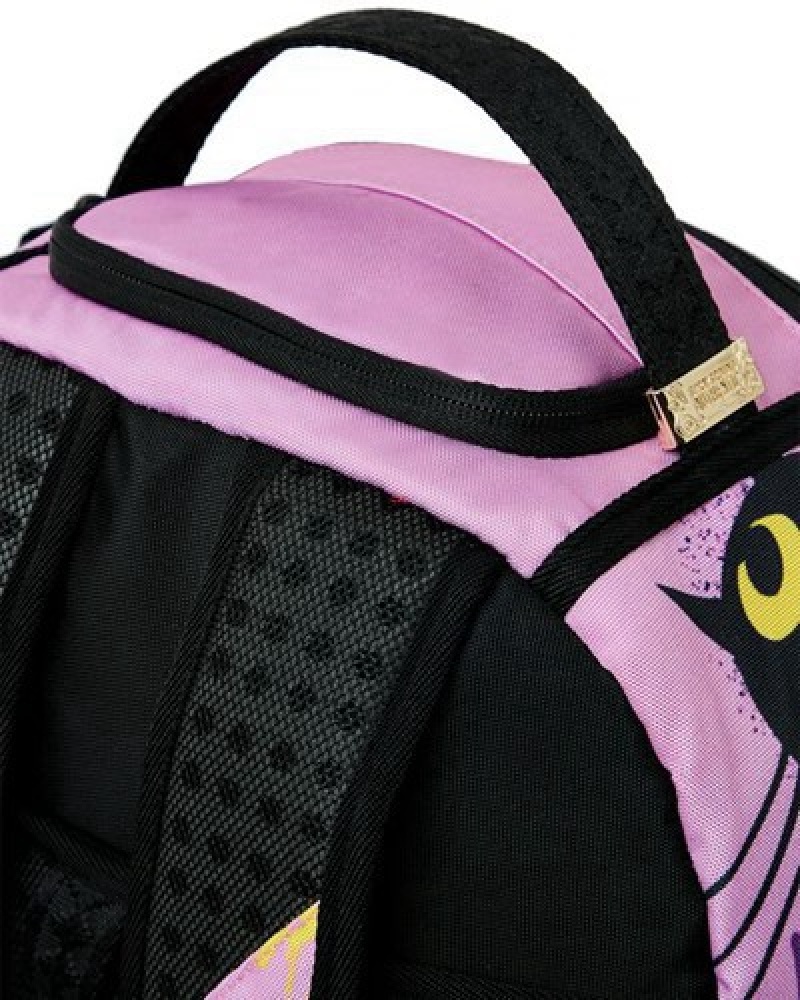 Pink Sprayground Sailor Moon On The Run Backpacks | 35402-MECP