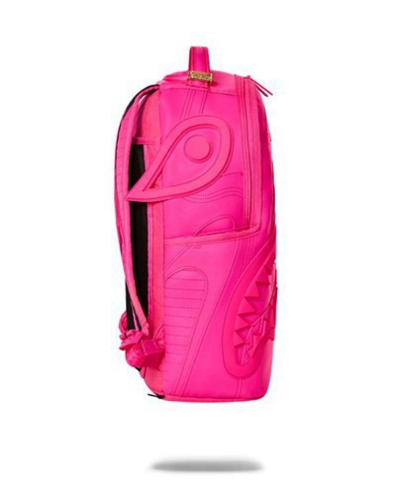 Pink Sprayground Sakura Shock Wave (Dlxv) Backpacks | 65498-JNPT