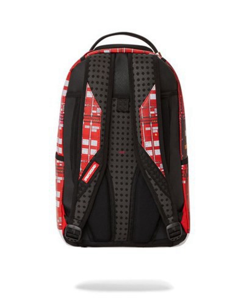 Pink Sprayground Shipping The Goods (Dlxv) Backpacks | 46510-PNGR