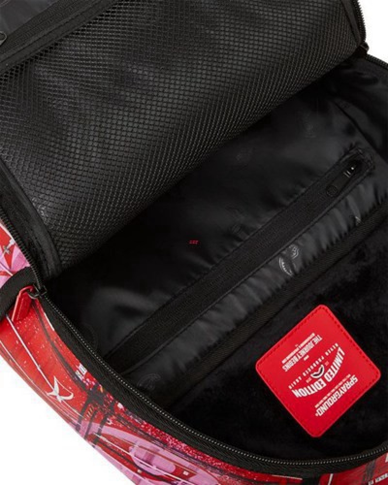 Pink Sprayground Shipping The Goods (Dlxv) Backpacks | 46510-PNGR