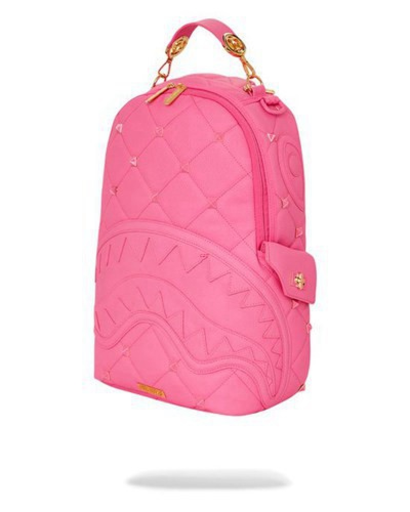 Pink Sprayground Sorbet Stunna (Dlxv) Backpacks | 02713-VQJR