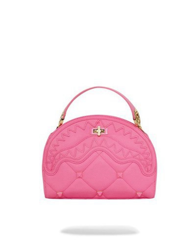 Pink Sprayground Sorbet Stunna Handbag | 80675-RIVC