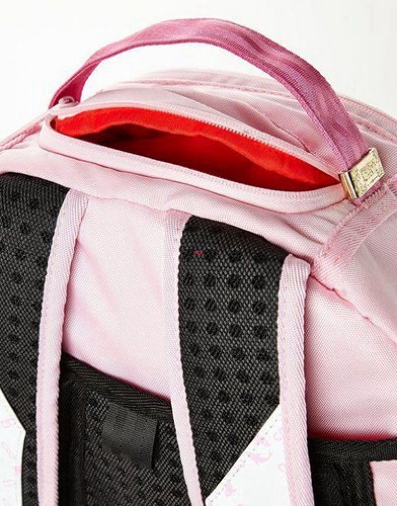 Pink Sprayground Sparbie Backpacks | 53607-FIZW