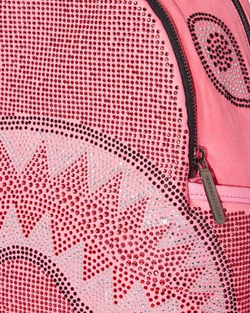 Pink Sprayground Starlet Trinity Savage Backpacks | 37102-KMGU