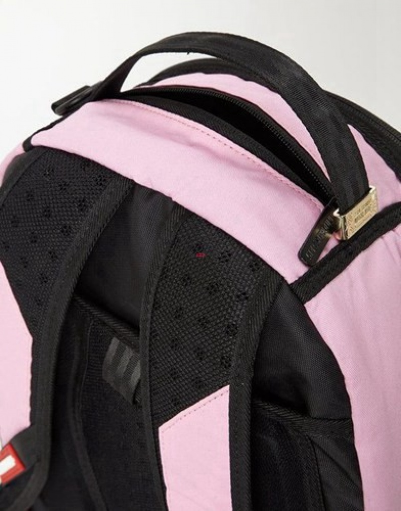 Pink Sprayground Tiger Style Backpacks | 56842-AZDK