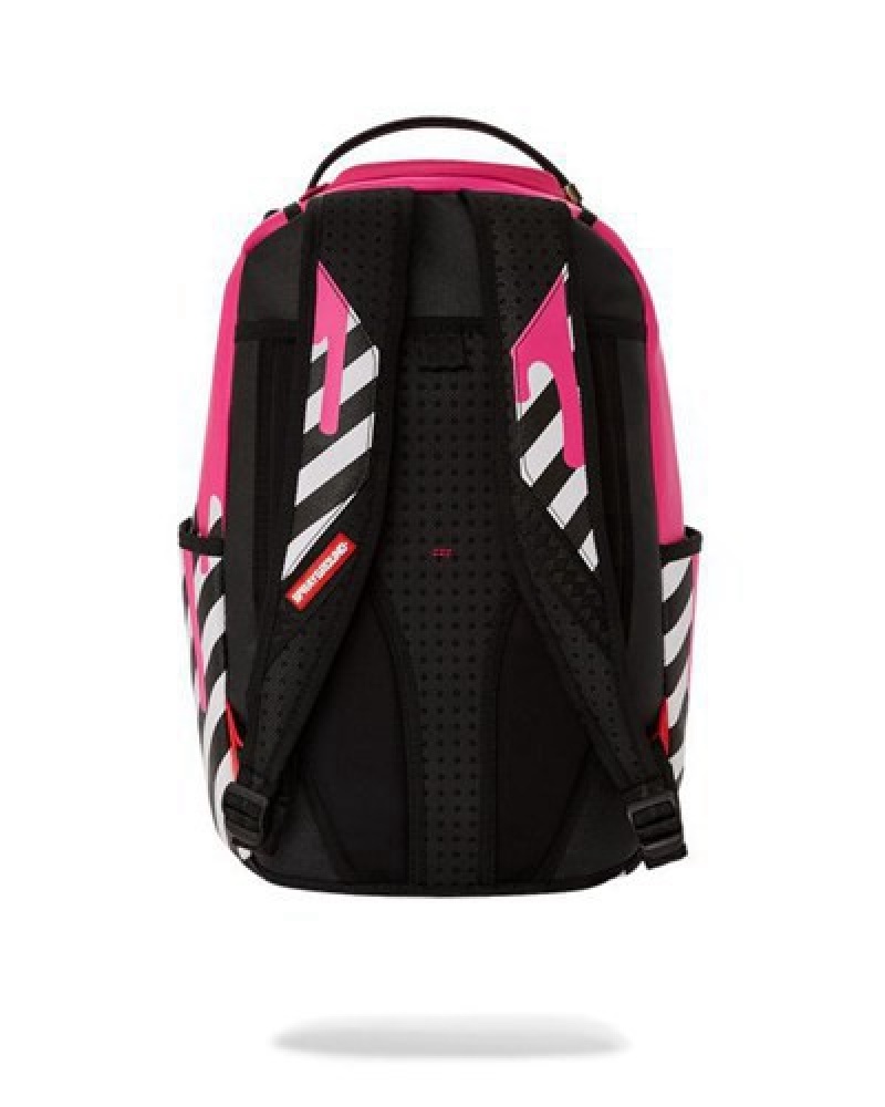 Pink Sprayground Vice Beach (Dlxv) Backpacks | 64079-EXMA