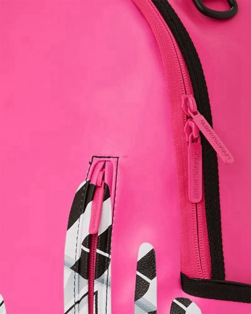 Pink Sprayground Vice Beach (Dlxv) Backpacks | 64079-EXMA