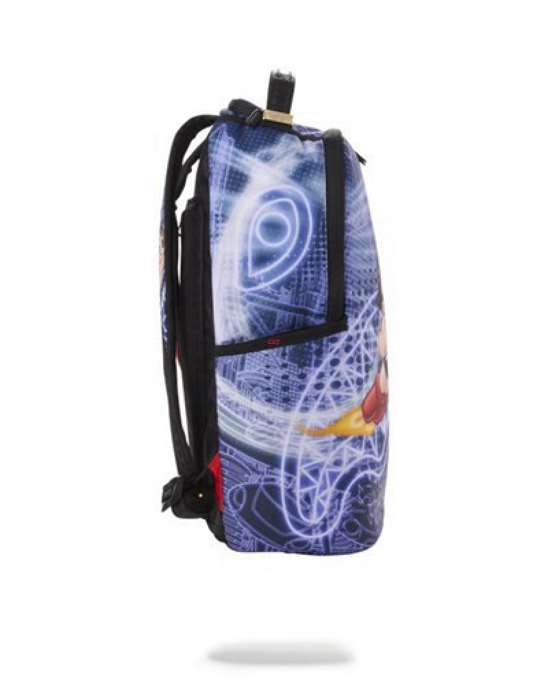 Purple Sprayground Astro Boy: Made Ready Backpacks | 86175-QDHI