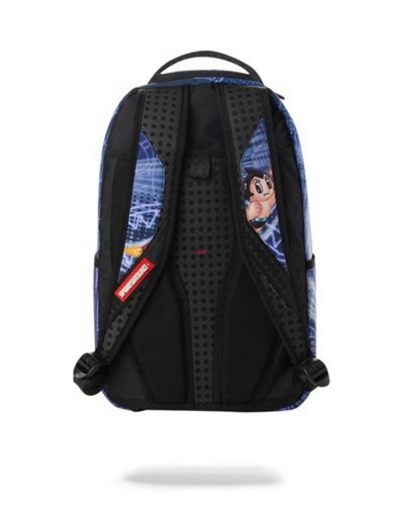 Purple Sprayground Astro Boy: Made Ready Backpacks | 86175-QDHI