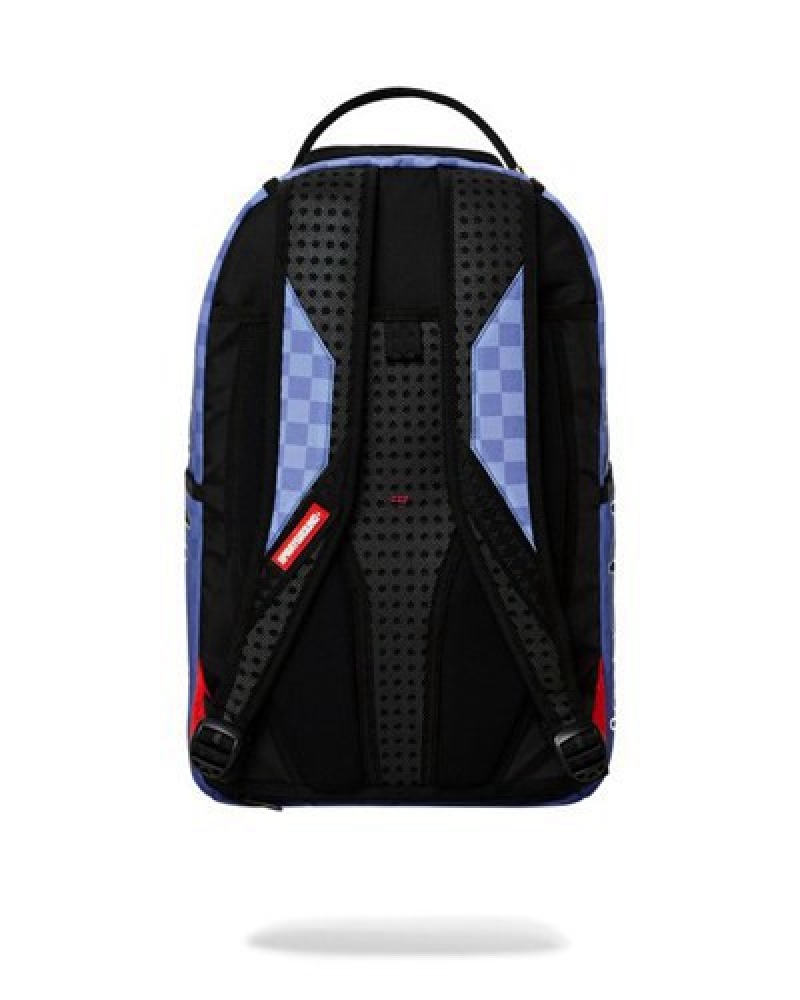 Purple Sprayground Jujutsu Kaisen Ready Up Backpacks | 42517-PFYL