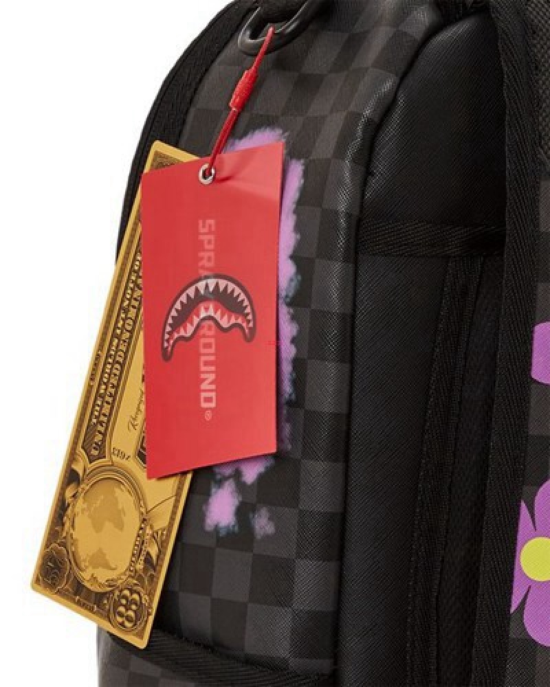 Purple Sprayground Rugrats Susie Leave Em In The Dust (Dlxv) Backpacks | 21985-HJCN