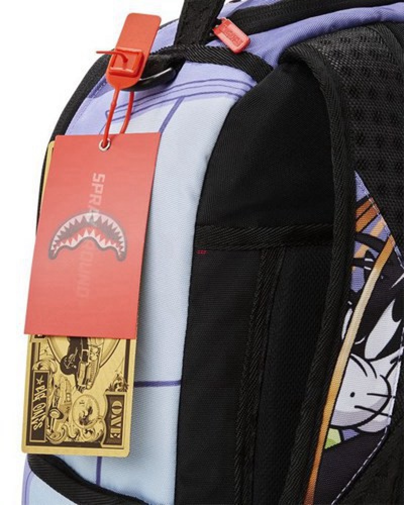 Purple Sprayground Tweety Vs Sylvester (Dlxr) Backpacks | 18543-SDPI