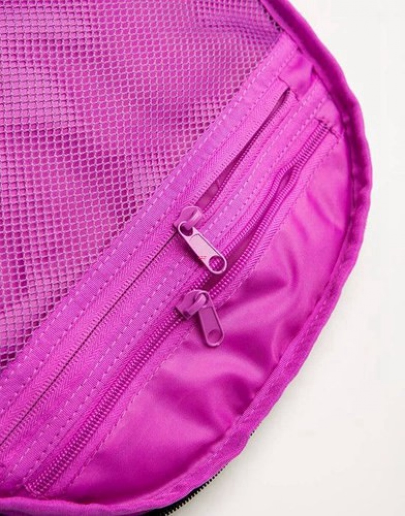 Purple Sprayground Young Thug X Diamond Cube Backpacks | 82395-MVGO