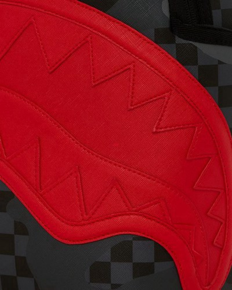 Red Sprayground 3am Alert (Dlxv) Backpacks | 02534-TAWN