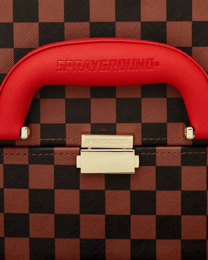 Red Sprayground All Or Nothing Sharks In Paris Jewelry Case Cases | 38167-NTCW