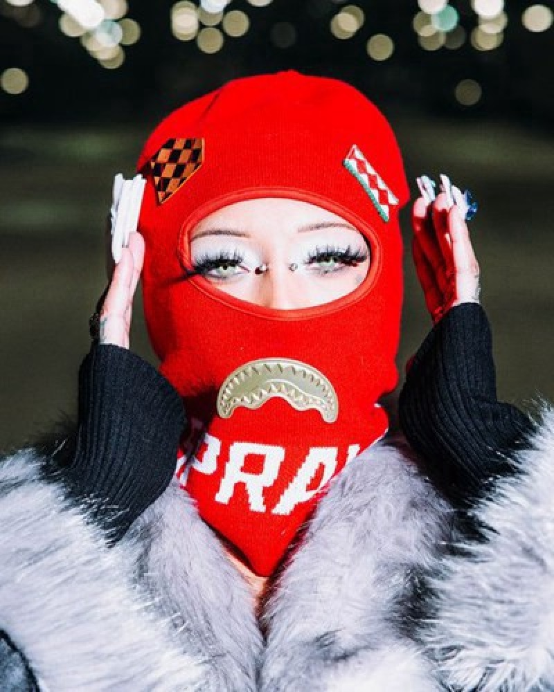 Red Sprayground De Luxe Ski Masks | 81279-LFRJ