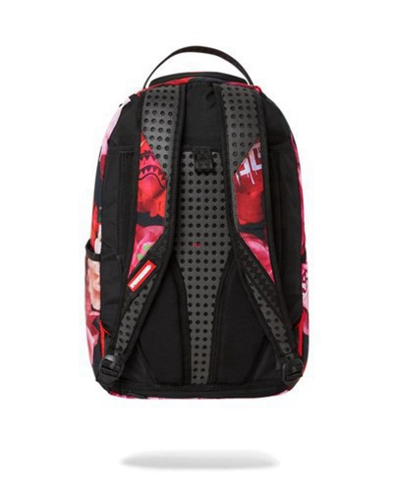 Red Sprayground Love Of The Game Backpacks | 95274-FGMQ