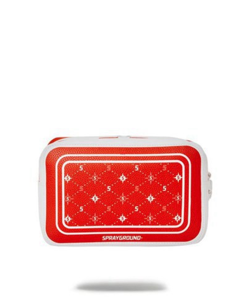 Red Sprayground Modus Operandi Bags | 48367-LQJF