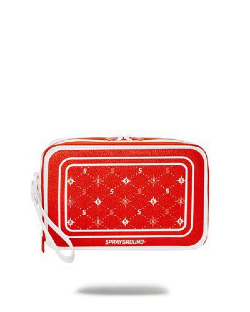 Red Sprayground Modus Operandi Bags | 48367-LQJF