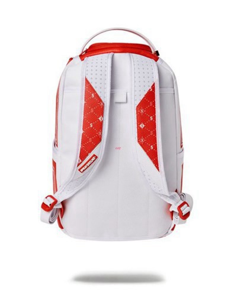 Red Sprayground Modus Operandi (Dlxv) Backpacks | 60219-NJYX