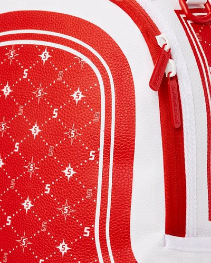 Red Sprayground Modus Operandi (Dlxv) Backpacks | 60219-NJYX