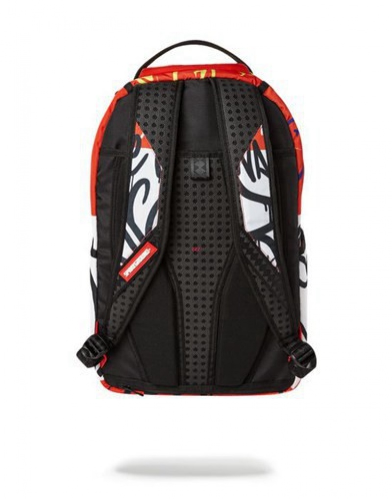 Red Sprayground Og Spray Backpacks | 89460-UFLS