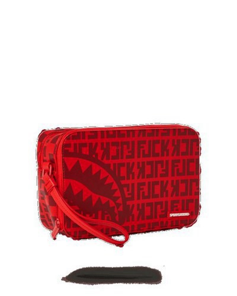 Red Sprayground Veni Vidi Vici Bags | 52701-GXJV