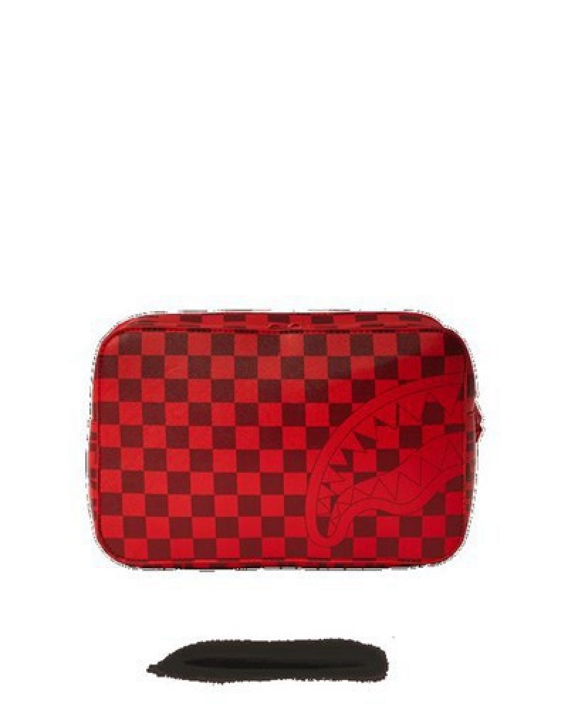 Red Sprayground Veni Vidi Vici Bags | 52701-GXJV