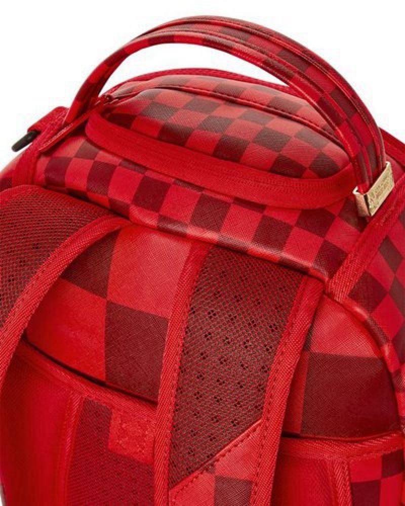 Red Sprayground Xtc Sharks In Wonderland (Dlxv) Backpacks | 30651-YNDO