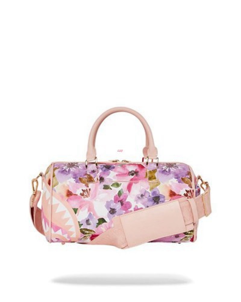 Rose Sprayground Botanic Villa Chilla Mini Duffle Bags | 89134-AUEV