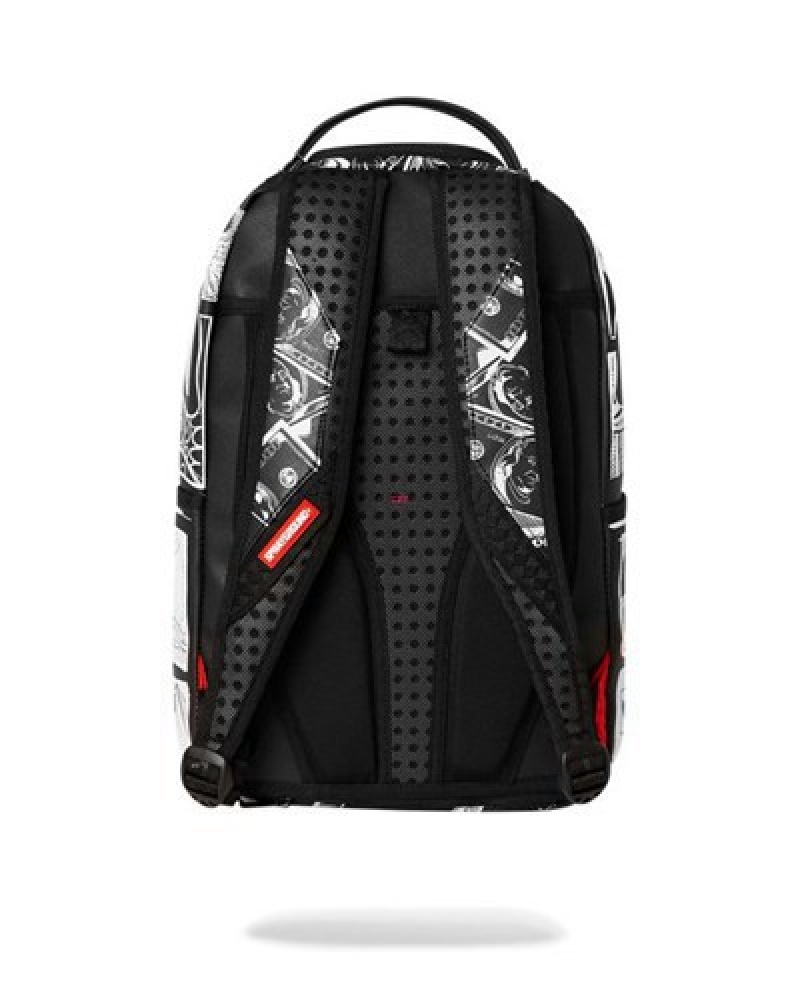 Silver Sprayground This Is The Life (Dlxv) Backpacks | 71583-UTSR