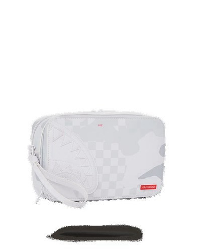 White Sprayground 3am Le Blanc Bags | 72643-GMUA