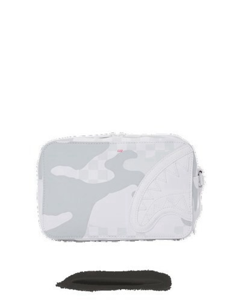 White Sprayground 3am Le Blanc Bags | 72643-GMUA