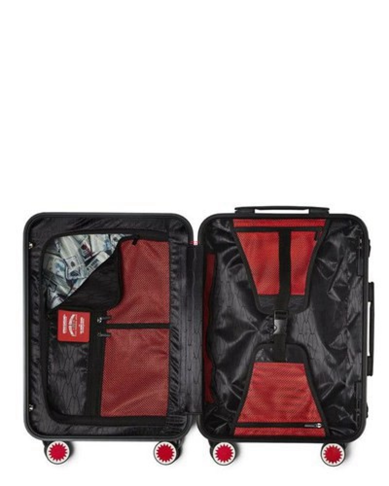 White Sprayground 3am Le Blanc Luggage Set | 95278-IDFH