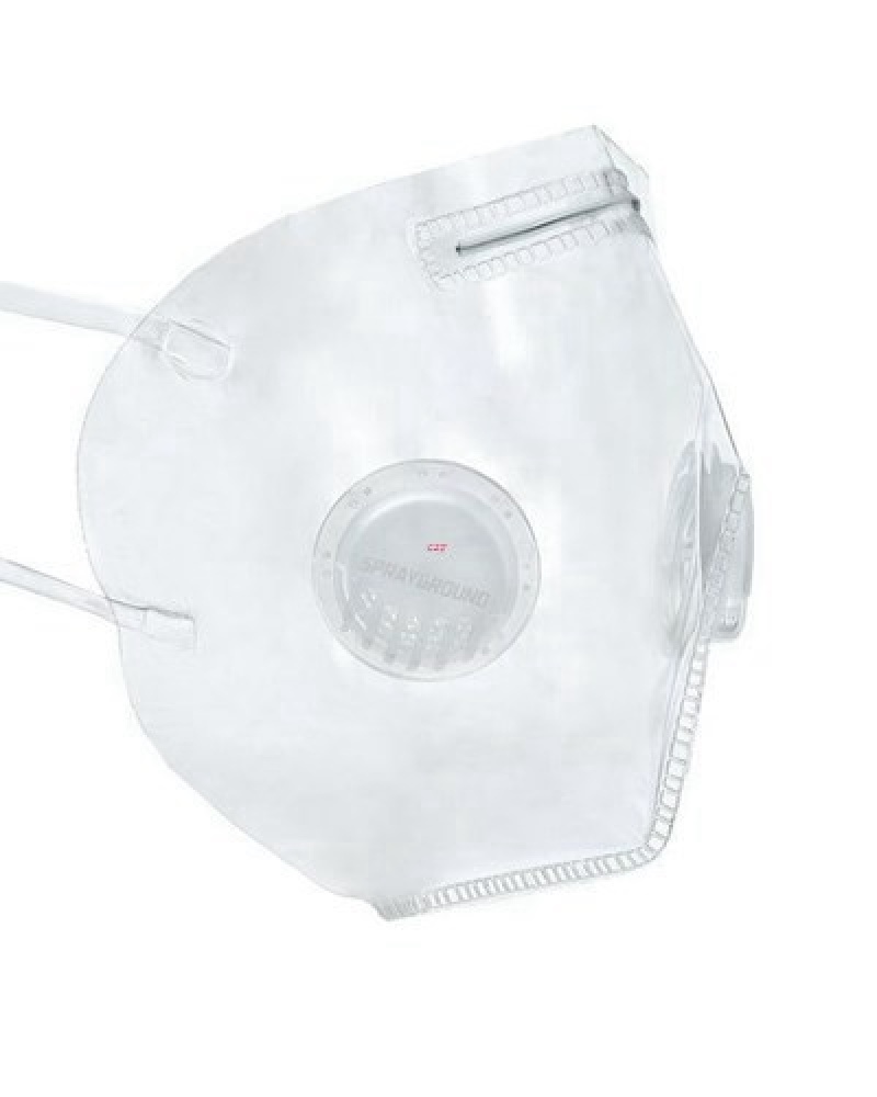 White Sprayground Clear (Adult) Face Masks | 40317-HACD