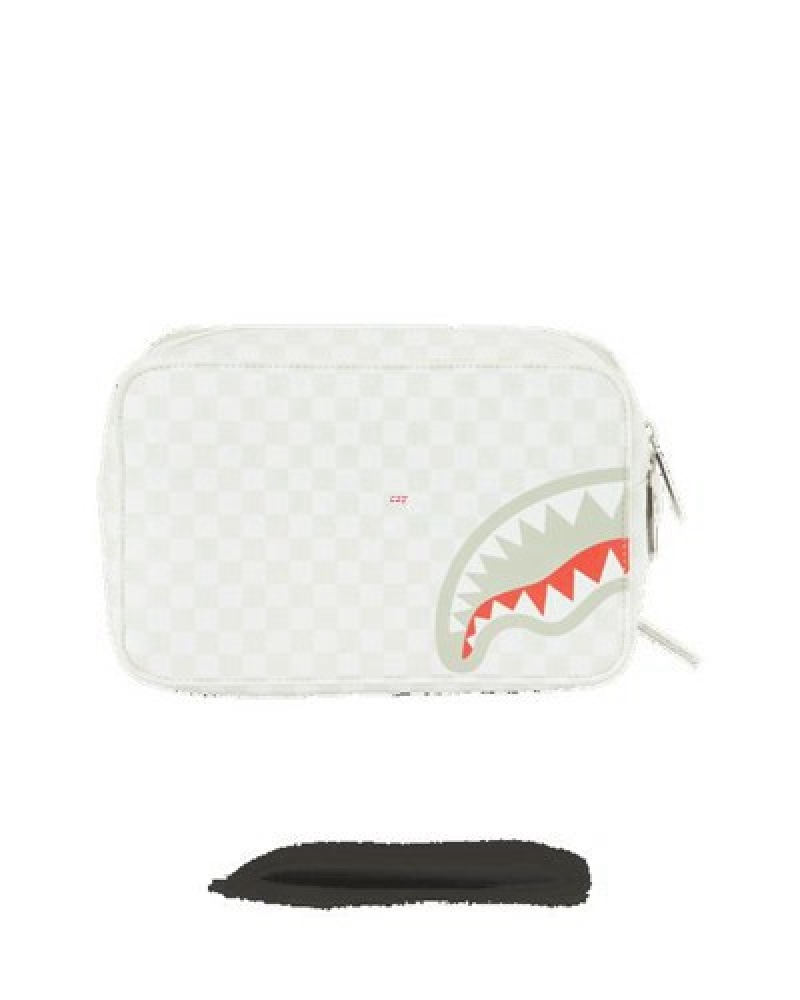 White Sprayground Mean & Clean Bags | 61305-NZQO