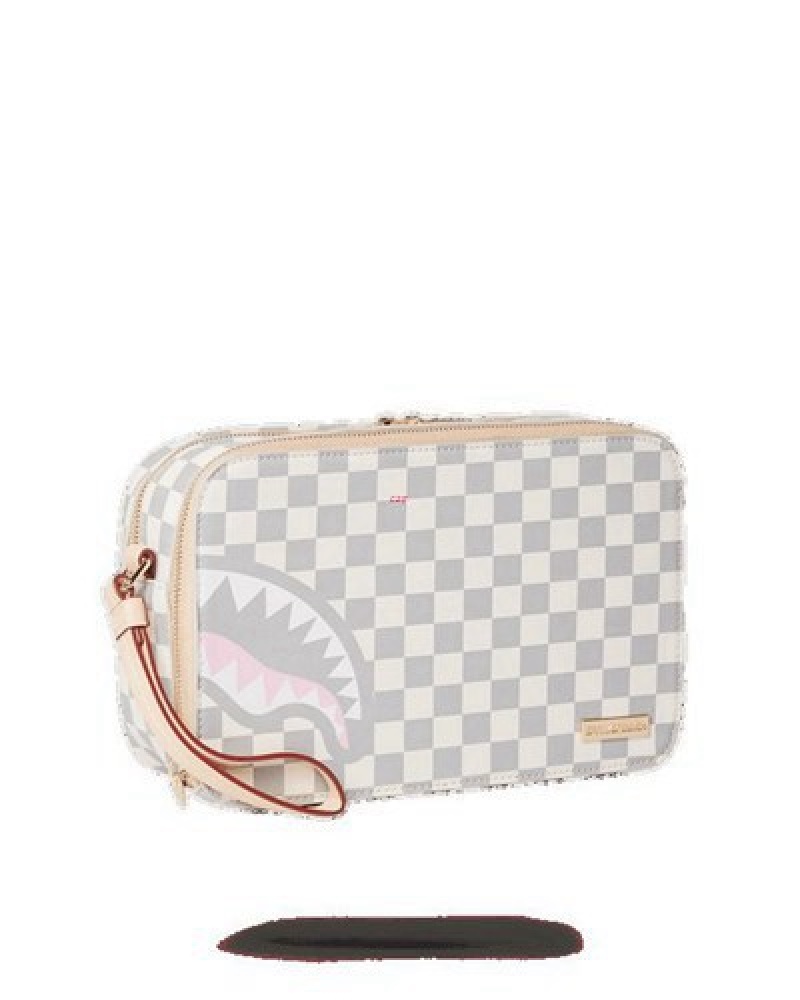 White Sprayground Rose All Day La Palais Bags | 35716-ZQXI