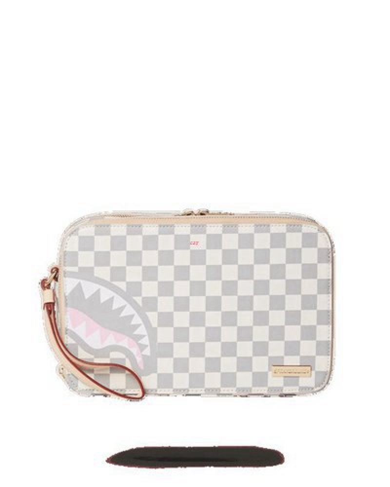 White Sprayground Rose All Day La Palais Bags | 35716-ZQXI