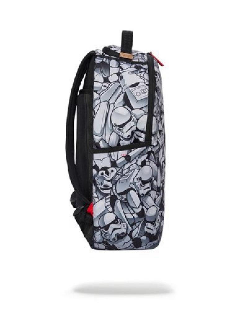 White Sprayground Star Wars: Storm Troopers Crammed (Dlxr) Backpacks | 71938-JRXI