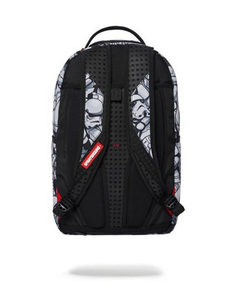 White Sprayground Star Wars: Storm Troopers Crammed (Dlxr) Backpacks | 71938-JRXI