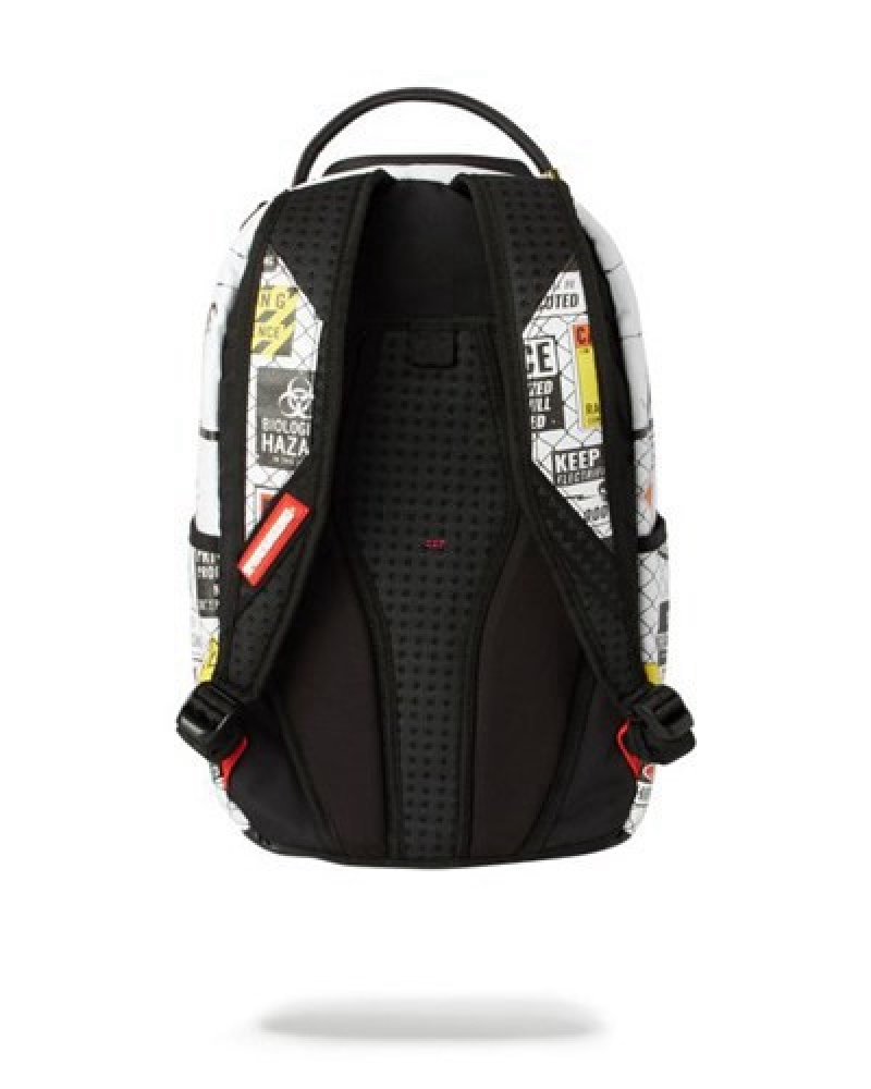 White Sprayground We Are The Kids Backpacks | 30758-JPAE