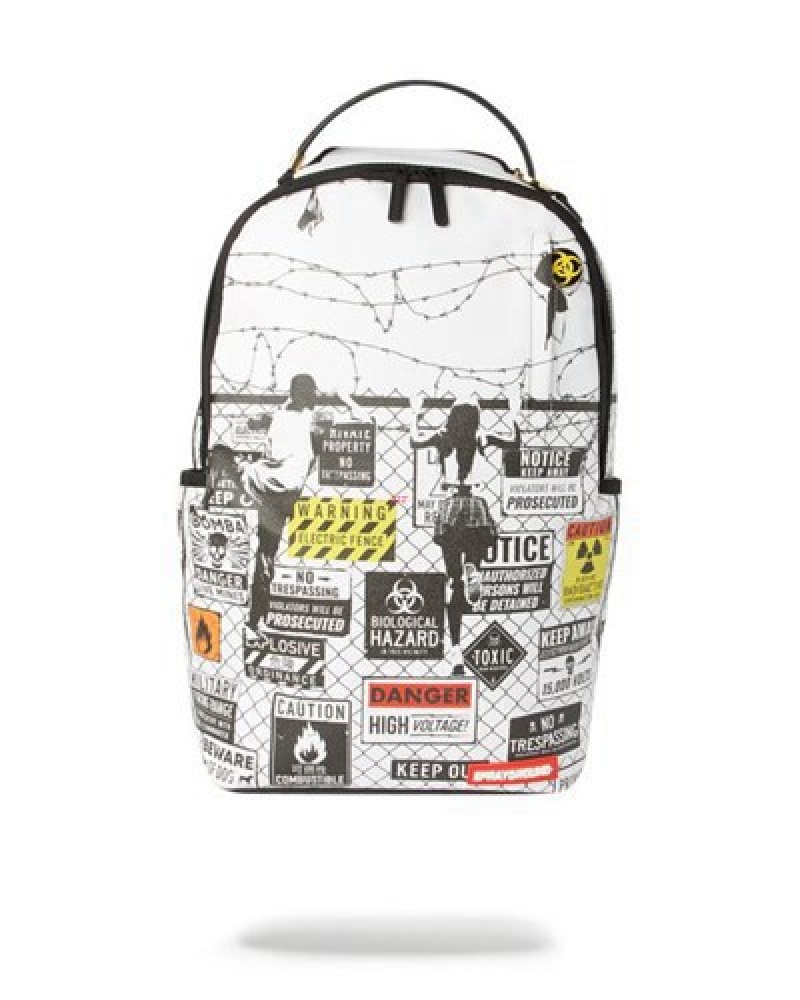 White Sprayground We Are The Kids Backpacks | 30758-JPAE